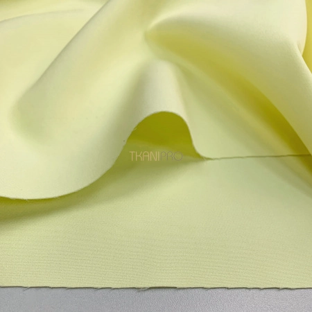Костюмно-плательная ткань Барби, арт. KB1163-901 цвет желтый лимонный