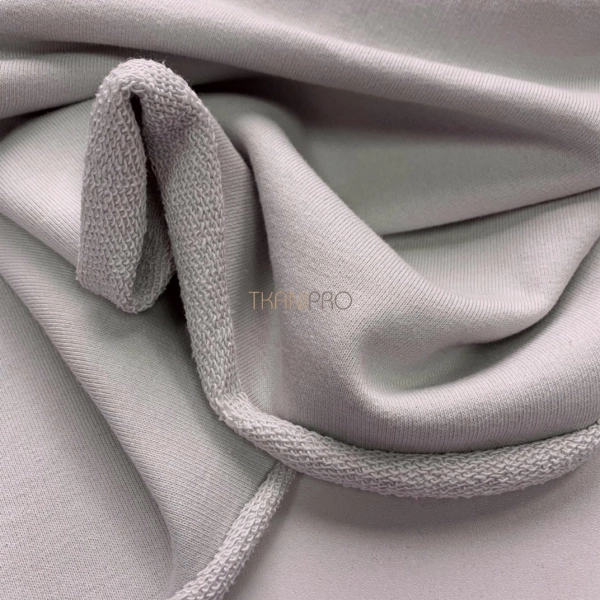 Футер 3 нитка петля хлопок цвет серый, арт. DF2150-2