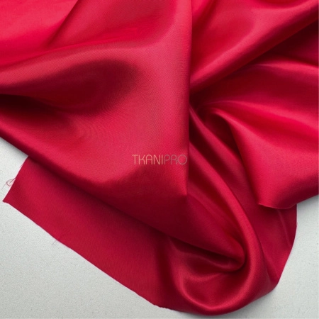 Подкладочная ткань жаккард цвет красный, арт. IP2116-6