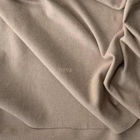 Ткань трикотаж эластичный софт тач, арт. DW1526-14 цвет бежевый