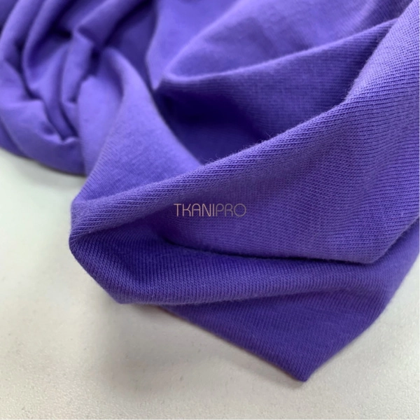 Трикотаж кулирная гладь, арт. DK3551-20 цвет фиолетовый