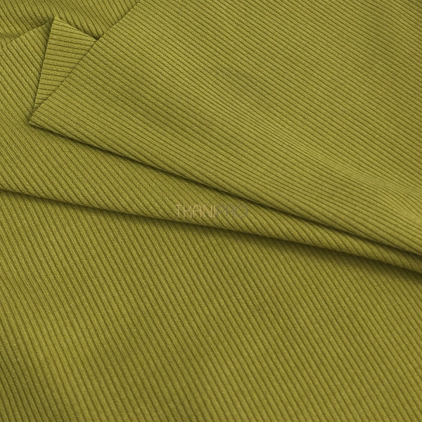 Трикотаж Кашкорсе с вискозой, арт. DW1962-17 цвет салатовый