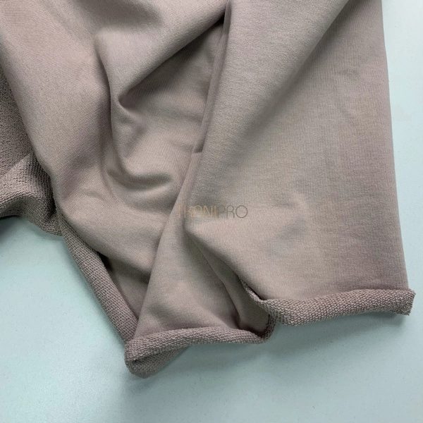 Футер 3 нитка петля хлопок цвет бежевый, арт. DF2150-3