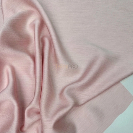 Вискоза плательная с шерстью цвет розовый, арт. LB5001-13