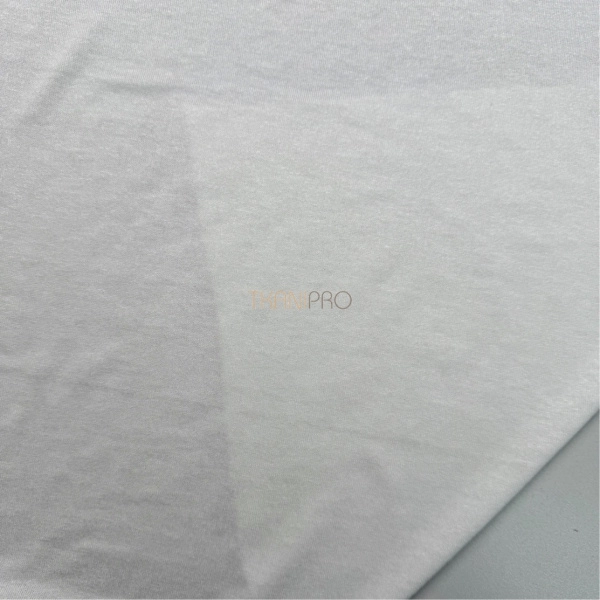 Тонкий трикотаж стрейч цвет молочный, арт. DK2004-1