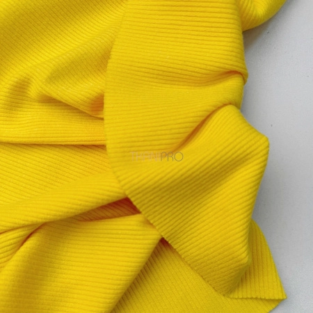 Трикотаж Кашкорсе с вискозой, арт. DW1962-16 цвет желтый