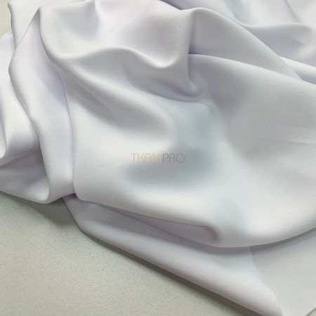 Шелк креп сатин (бел) SK4023-1