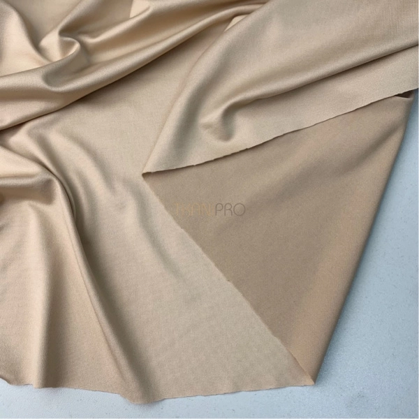 Холодное масло ткань цвет бежевый, арт. MD3009-2