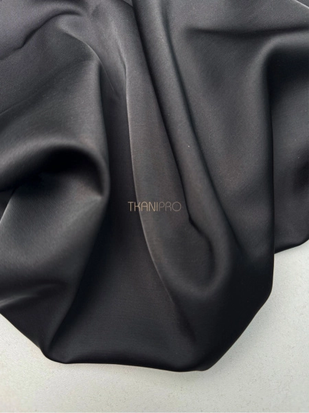 Сатин вискоза, арт. SK2006-13 цвет черный