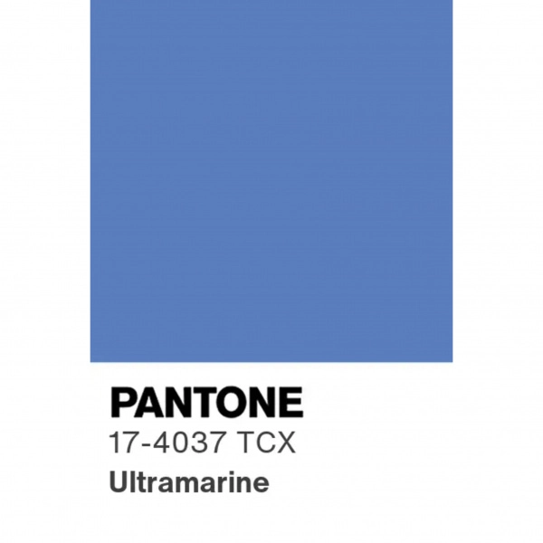 Ткань лён с вискозой цвет голубой васильковый, арт. L2156-21