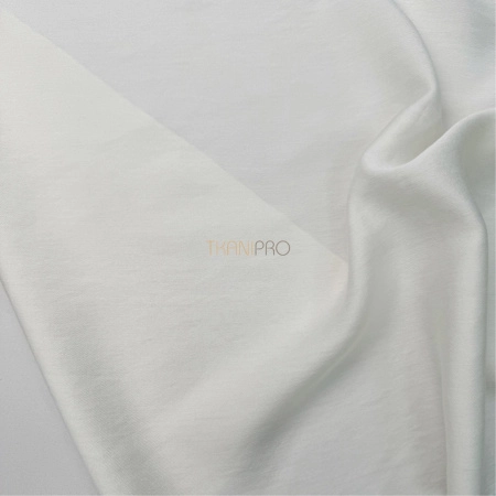 Вискоза плательная с шерстью цвет молочный, арт. LB5001-3