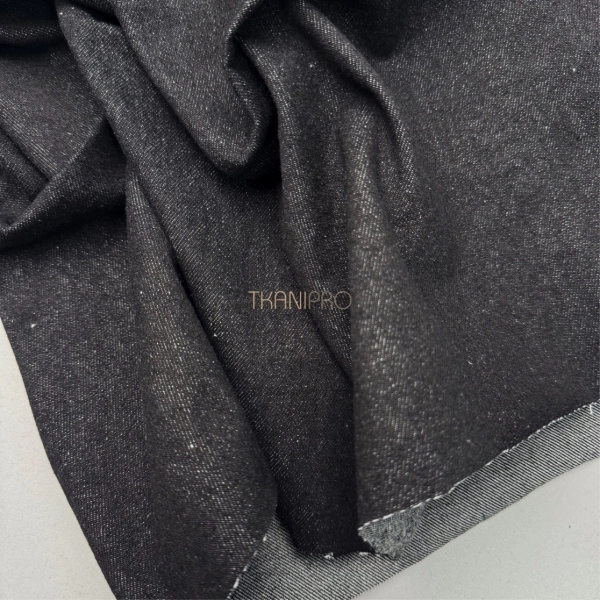 Джинса плотная черный, арт. JL3413-1