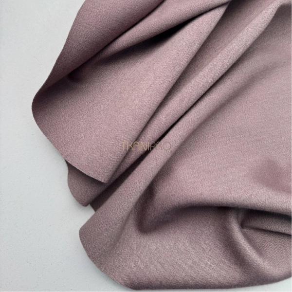 Костюмная поливискоза стрейч, арт. KA1906-2 цвет кофейный сиреневый