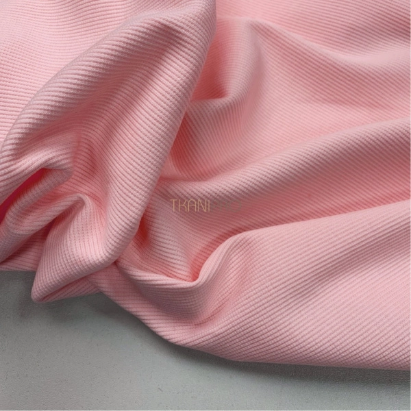 Трикотаж кашкорсе, арт. DW1201-14 цвет розовый