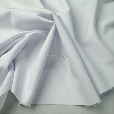 Костюмная ткань с вискозой цвет белый, арт. K1946-1