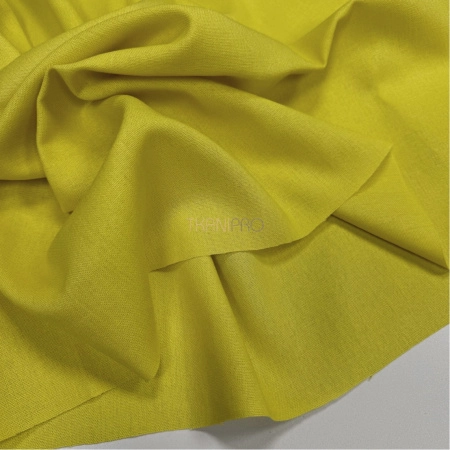 Ткань лён с вискозой цвет желтый, арт. L2156-16