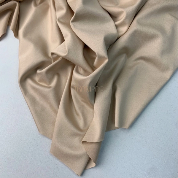 Холодное масло ткань цвет бежевый, арт. MD3009-2