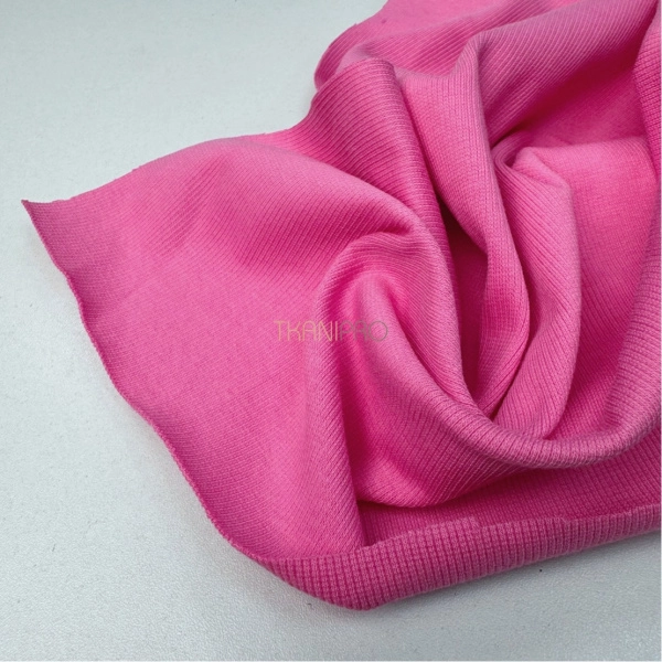Трикотаж кашкорсе цвет розовая фуксия, арт. DW1201-8