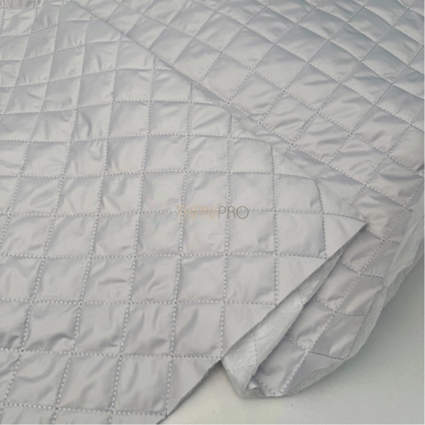 Стеганая ткань на синтепоне цвет серый, арт. PS2277-16