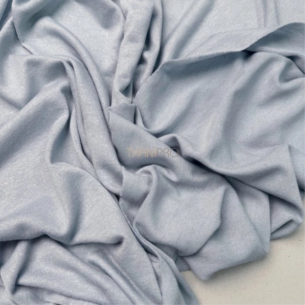 Тонкий трикотаж стрейч цвет голубой, арт. DK2002-4