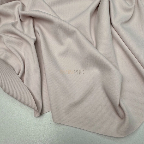 Трикотаж в рубчик цвет бежевый, арт. TM2112-3