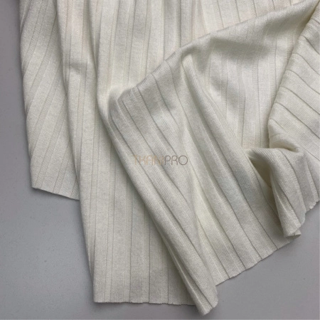 Ткань лапша трикотажная ванильная, арт. WD4402-2