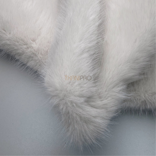 Соболь искусственный мех цвет белый, арт. EN313-1