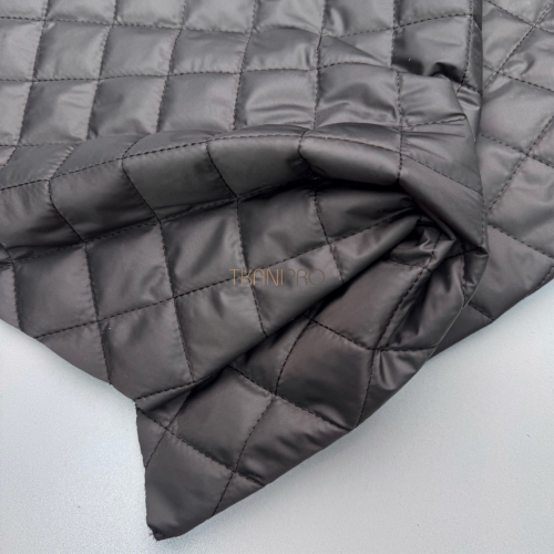 Стеганая ткань на синтепоне цвет тауп коричневый, арт. PS2297-26