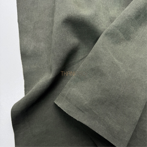 Твил хлопок цвет серый болотный, арт. IKM3005-30