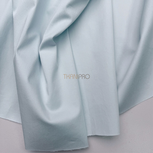 Хлопок сатин рубашечный цвет голубой, арт. TK4001-14