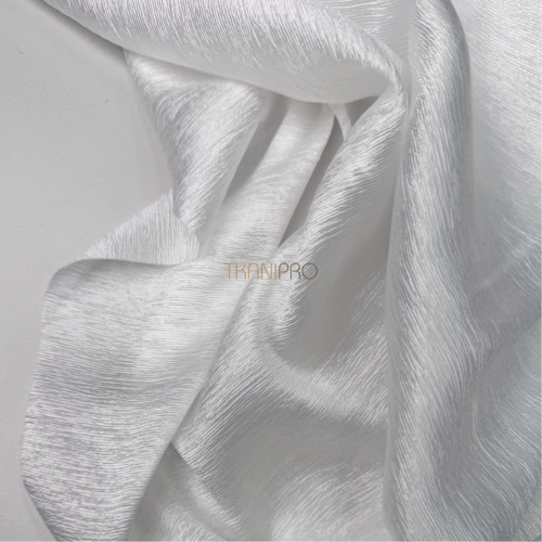 Вуаль жатка цвет белый, арт. TT1101-1