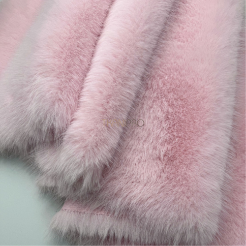 Соболь искусственный мех цвет розовый, арт. EN315-2