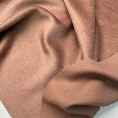 Ткань пальтовая шерстяная с ворсом цвет тауп, арт. IKC3110-1