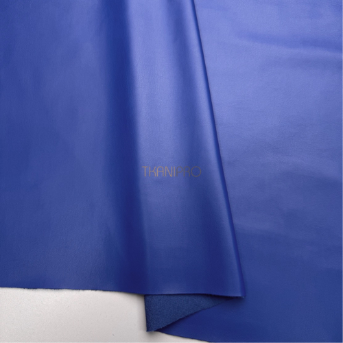 Искусственная кожа на замше цвет электрик, арт. OW1937-8