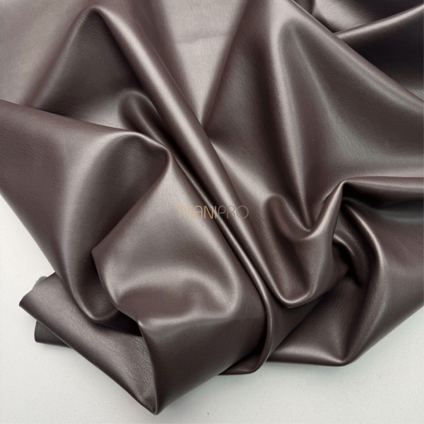 Искусственная кожа на замше, арт. OW9003-1 цвет коричневый