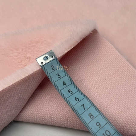 Норка искусственный мех, арт. ON1028-3 цвет розовый