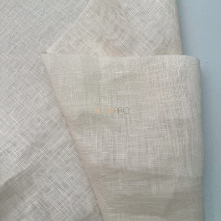 Лен цвет кремовый, арт. L4001-3