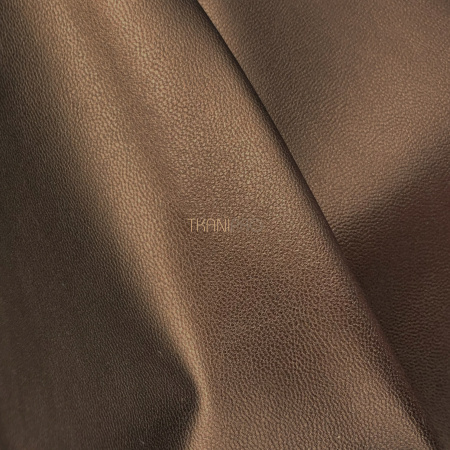 Ткань кожа искусственная бронзовая, арт. OL1028-16