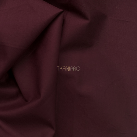 Хлопок поплин стрейч, арт. TC2032-22 цвет бордовый марсала Хлопок поплин стрейч, арт. TC2032-22 цвет бордовый марсала