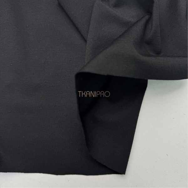 Трикотаж джерси с нейлоном цвет черный, арт. DN3003-2