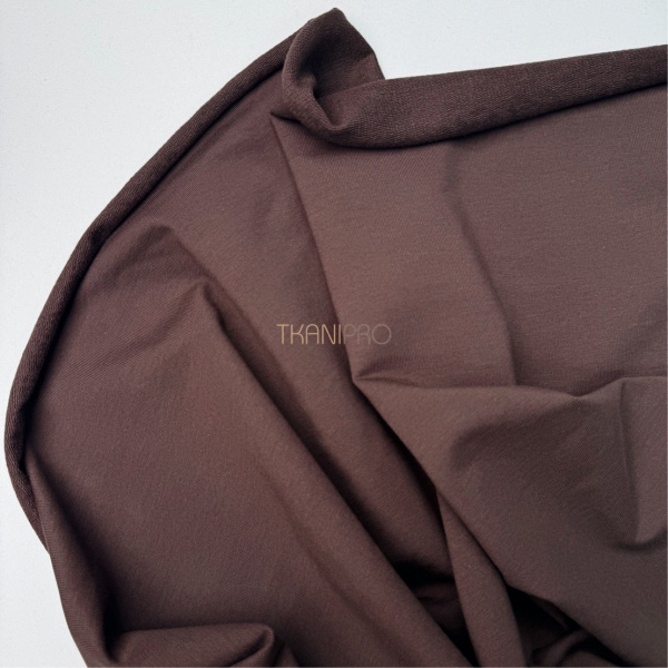 Футер 2 нитка петля коричневый, арт. DF3710-29