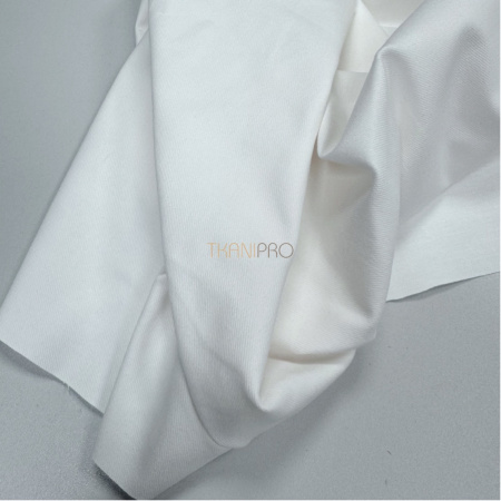 Хлопок твил стрейч, арт. IKM4002-1 цвет молочный