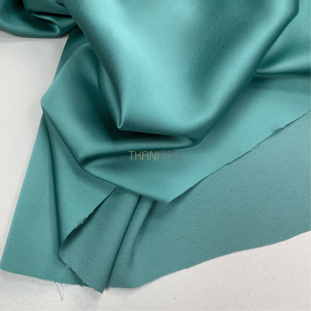 Сатин вискоза, арт. SK2002-11 цвет бирюзовый
