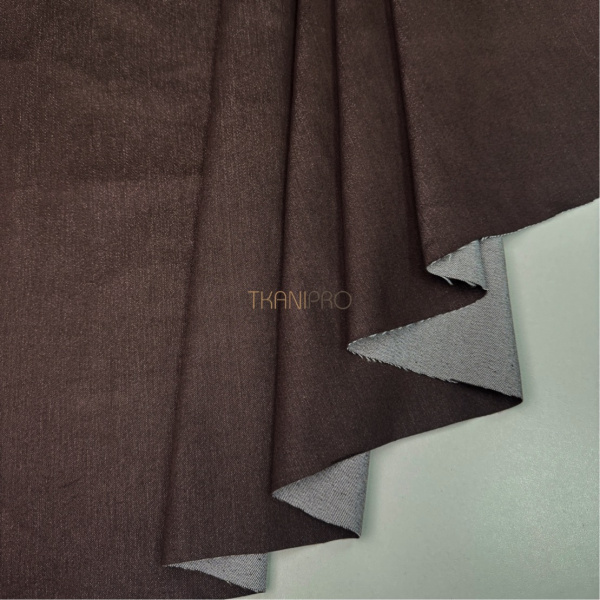 Ткань деним цвет коричневый, арт. JL5101-2