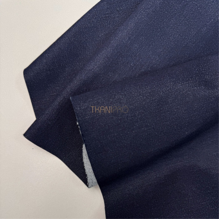 Деним плотный стрейч, арт. JL5001-2 цвет чернильный