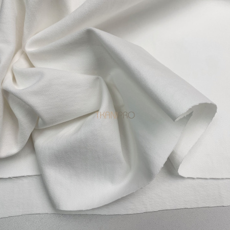 Хлопок твил плотный цвет молочный, арт. IKM3001-2