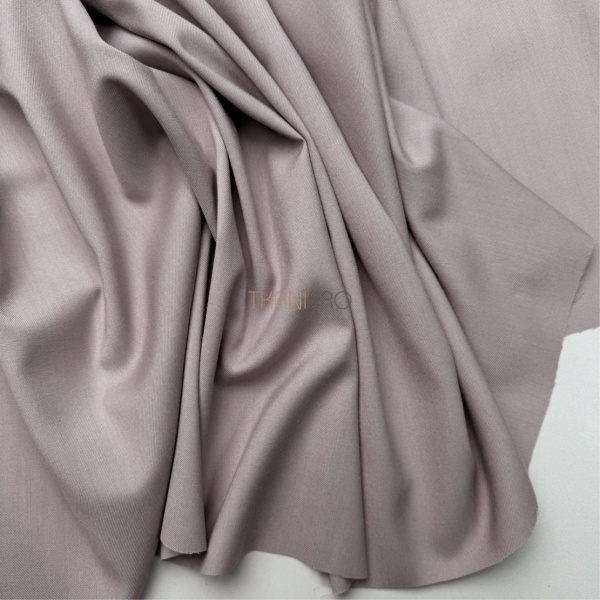 Костюмная поливискоза твил цвет какао, арт. KL2053-15