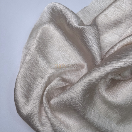 Вуаль крэш цвет бежевый, арт. TT1101-3