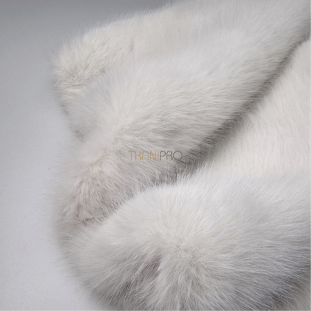 Соболь искусственный мех цвет белый, арт. EN313-1