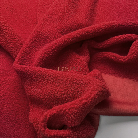 Мех барашек цвет красный, арт. WF3042-38